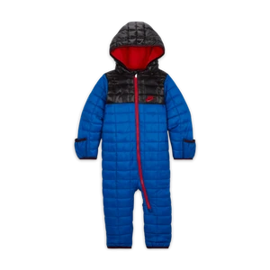 Kombinezon zimowy w kontrastowych kolorach dla niemowląt (12–24 M) Nike - Niebieski