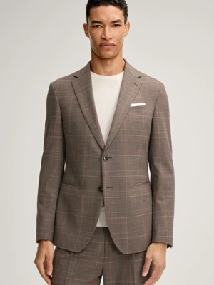 Kombinowana marynarka Hodge w brązową kratę Joop