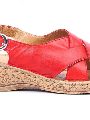 Komfortowe sandały damskie Łukbut 1418 Merg