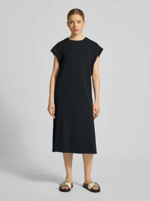 komfortowy krój maxi sukienka t-shirtowa Boss Orange