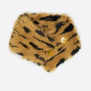 Komin sztuczne futerko brązowy BIMBA Y LOLA