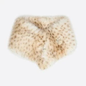 Komin sztuczne futerko kość słoniowa BIMBA Y LOLA