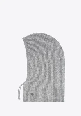 Kominiarka damska z domieszką wełny szara Wittchen