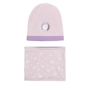 Komplet czapka i komin Frozen ACCCS-AW23-36DFR Fioletowy
