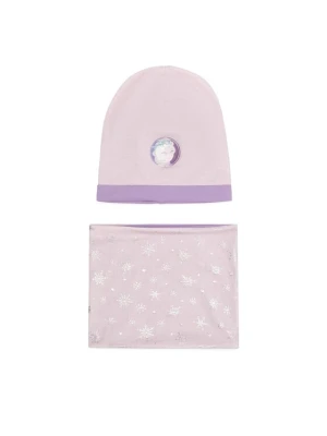 Komplet czapka i komin Frozen ACCCS-AW23-36DFR Fioletowy