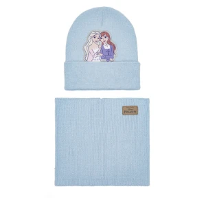 Komplet czapka i komin Frozen ACCCS-AW24-244DFR Niebieski