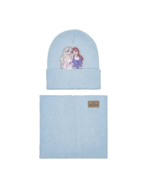 Komplet czapka i komin Frozen ACCCS-AW24-244DFR Niebieski