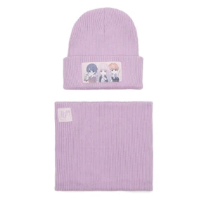 Komplet czapka i komin Harry Potter ACCCS-AW24-222WBHP Różowy