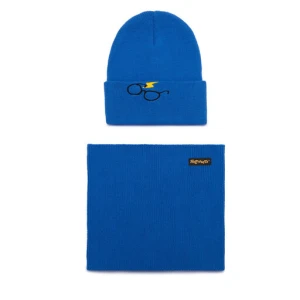 Komplet czapka i komin Harry Potter ACCCS-AW24-243WBHP Granatowy