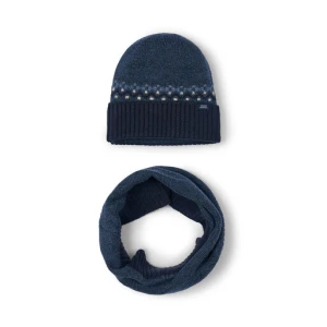 Komplet czapka i komin Mayoral 10069 Granatowy