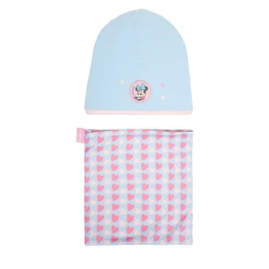 Komplet czapka i komin Mickey&Friends CEO-ACCCS-AW25-220DSTC Niebieski