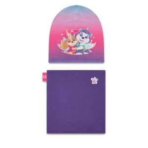 Komplet czapka i komin Paw Patrol CEO-ACCCS-AW25-316PAW Fioletowy