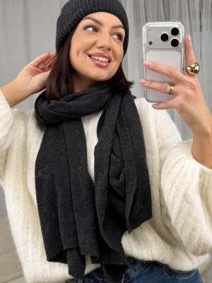 Komplet Czapka i Szalik Grafitowy Rima ClothStore