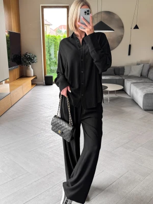Komplet Damski Rayon Czarny ClothStore