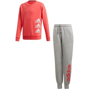 Komplet dresowy dziewczęcy Must Haves Crew Sweatshirt + Linear Adidas