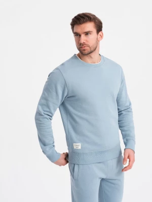 Komplet dresowy męski bluza + spodnie – błękitny V7 Z78
 -                                    XXL Ombre