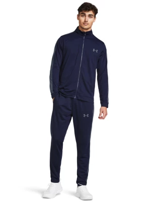 Komplet dresowy męski Under Armour UA Knit Track Suit - granatowy