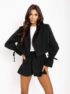 Komplet marynarka i spódnico-spodenki HOLLI - czarny  magmac 