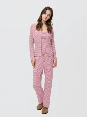 Komplet piżama z długimi nogawkami pastelowy róż - Dziewczyna - - MANGO TEEN