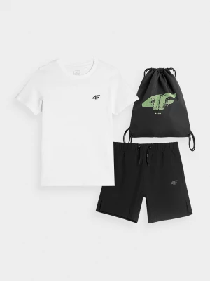 Komplet sportowy na WF (koszulka+spodenki+worek) chłopięcy 4F