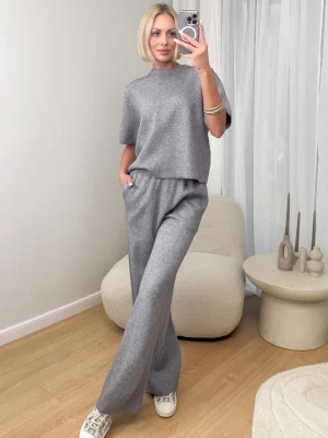 Komplet Sweterkowy Szary Cante ClothStore