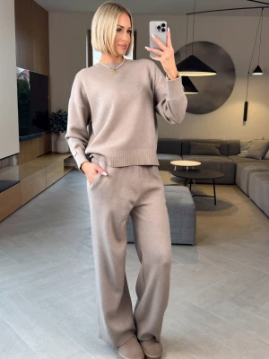 Komplet Sweterkowy Taupe Celeste ClothStore