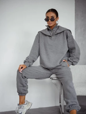 Komplet Szary Double Zip ClothStore
