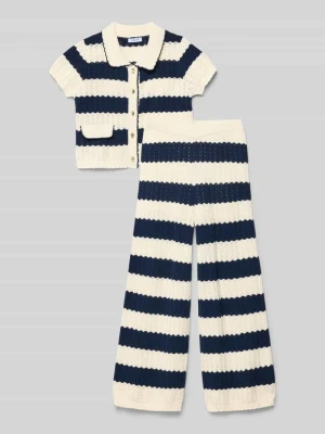 Komplet z dzianiny we wzór na całej powierzchni Mayoral