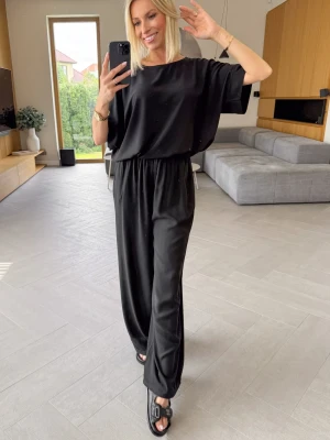 Komplet z Wiskozy Czarny Lavi UNI ClothStore