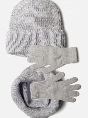 Komplet zimowy damski- czapka, komin, rękawiczki Margot