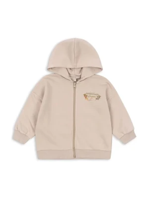 Konges Sløjd bluza dziecięca z bawełną LOU SWEAT ZIP HOOD OCS