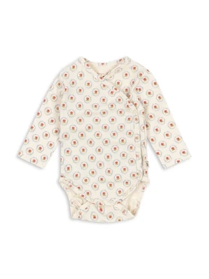 Konges Sløjd body niemowlęce BASIC LS NEWBORN BODY GOTS