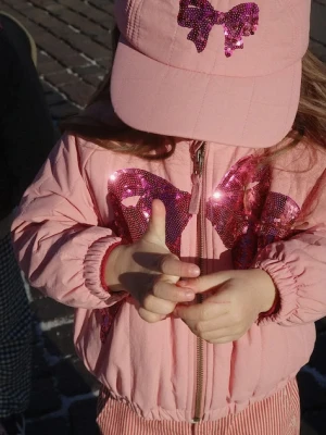 Konges Sløjd czapka z daszkiem dziecięca JUNO SEQUIN CAP