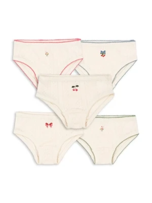 Konges Sløjd figi dziecięce bawełniane MINNA GIRL UNDERPANTS GOTS 5-pack