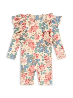 Konges Sløjd jednoczęściowy strój kąpielowy dziecięcy MANUCA FRILL ONESIE GRS