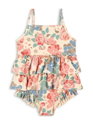 Konges Sløjd jednoczęściowy strój kąpielowy dziecięcy MANUCA FRILL SWIMSUIT GRS