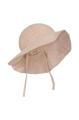 Konges Sløjd kapelusz bawełniany dziecięcy kolor różowy bawełniany