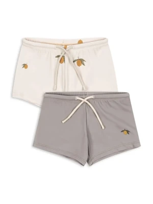 Konges Sløjd kąpielówki dziecięce 2 PACK ASTER SWIM PANTS GRS