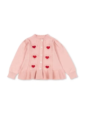 Konges Sløjd kardigan bawełniany dziecięcy SOLEIL CARDIGAN GOTS