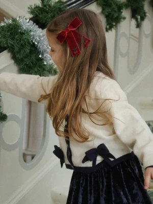 Konges Sløjd kardigan wełniany dziecięcy ALETTE CARDIGAN