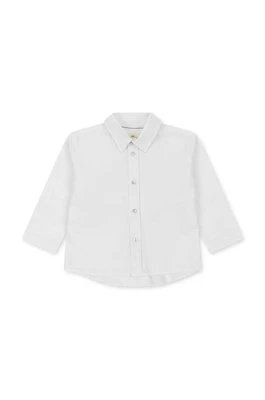 Konges Sløjd koszula bawełniana dziecięca kolor biały
