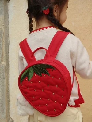 Konges Sløjd plecak dziecięcy STRAWBERRY MINI BACKPACK