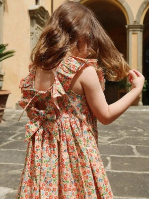 Konges Sløjd sukienka bawełniana dziecięca CIANNA DRESS GOTS