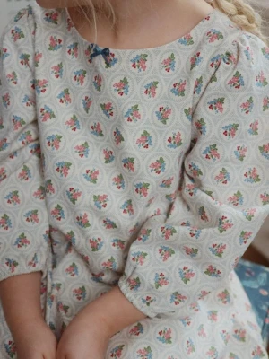 Konges Sløjd sukienka bawełniana dziecięca DREY DRESS GOTS