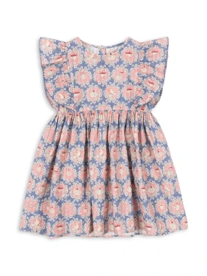 Konges Sløjd sukienka bawełniana dziecięca KIM FRILL DRESS GOTS