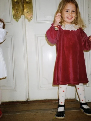 Konges Sløjd sukienka dziecięca VENOLA DRESS GRS