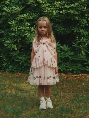 Konges Sløjd sukienka dziecięca YVONNE BOW DRESS