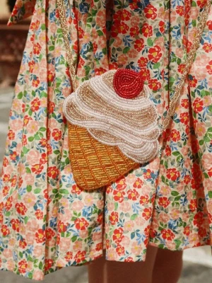 Konges Sløjd torebka dziecięca BEADED ICE CREAM STRAP WALLET