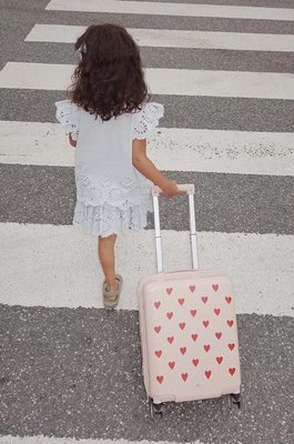 Konges Sløjd walizka dziecięca kolor różowy