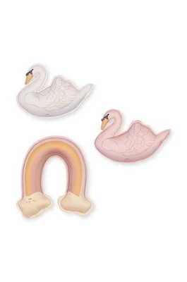 Konges Sløjd zestaw zabawek do pływania dla dzieci 3-pack kolor różowy
